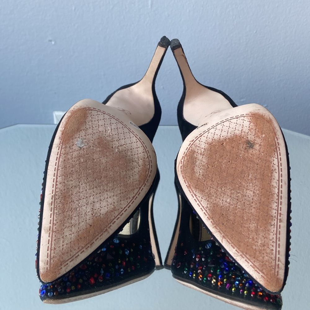 Jessica Simpson Multicolor Rhinestone Heels - Picture 4 of 5